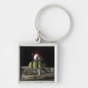 Chaveiro Imagem artística de uma nova nave espacial para a