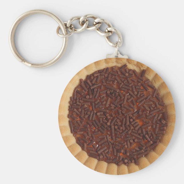 Chaveiro Imagem de Biscoito de Bolinho de Atalho (Frente)