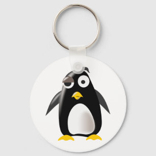 Chaveiro Imagem do linux do tux do pinguim