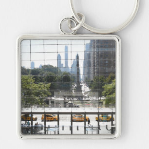 Chaveiro Imagem do Nova Iorque do Círculo Colombo com Visão