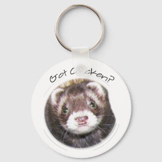 Chaveiro Imagem do rosto de Ferret