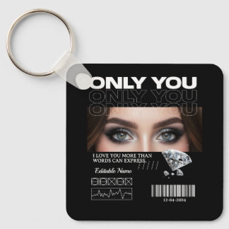 Chaveiro Imagem e Nome de Olhos Personalizados | Personaliz