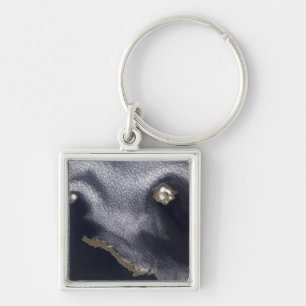 Chaveiro Imagem satélite da ilha de Semisopochnoi