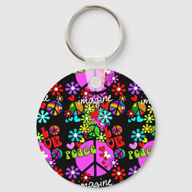 Chaveiro Imagine a Estrela da Paz (Frente)