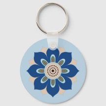 íman com desenho de padrão de roseta vintage