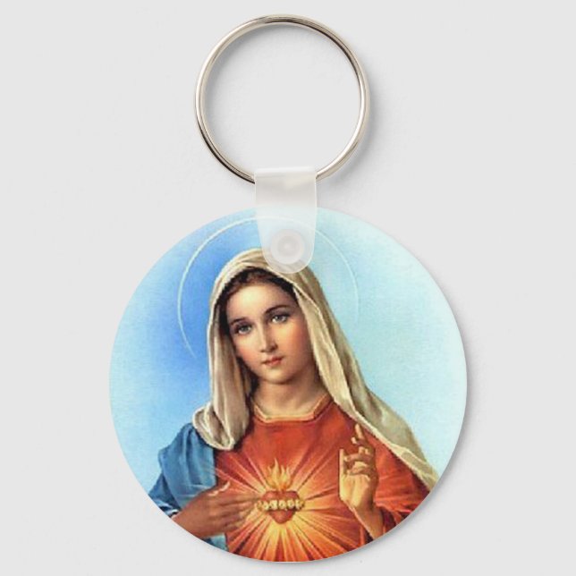 Chaveiro Immaculate Heart Mary (Frente)
