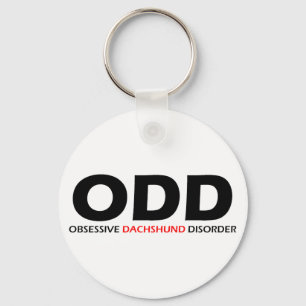 Chaveiro IMPAR - desordem obsessiva do Dachshund