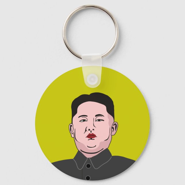 Chaveiro Impassível Kim Jong-un (Frente)