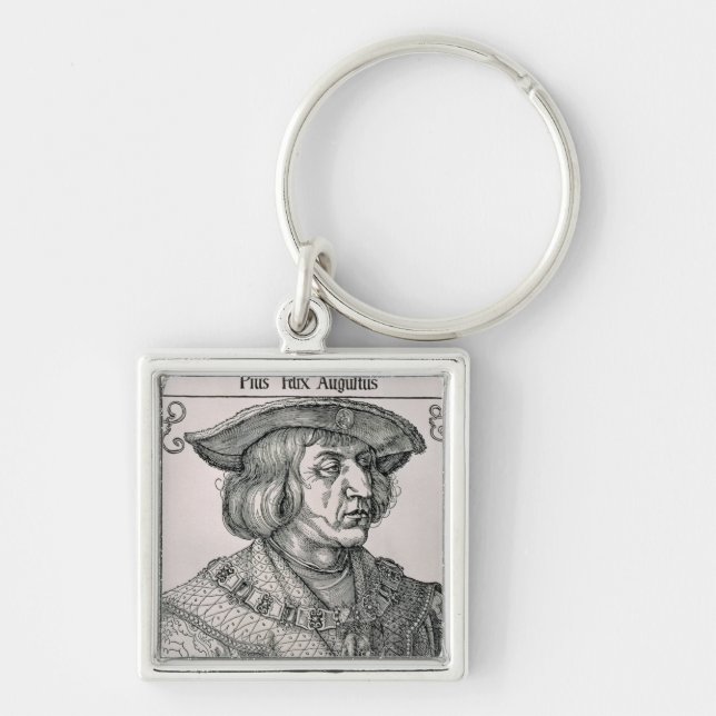 Chaveiro Imperador Maximilian mim de Alemanha (Frente)