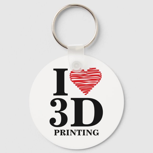 Chaveiro Impressão 3D (Frente)