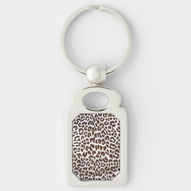 Chaveiro Impressão de Chocolate Leopardo (Frente)