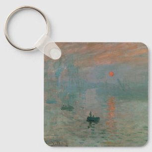 Chaveiro Impressão de Claude Monet Surgimento do Sol (levan