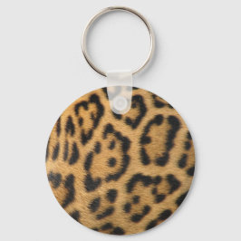 Chaveiro Impressão de Leopardo