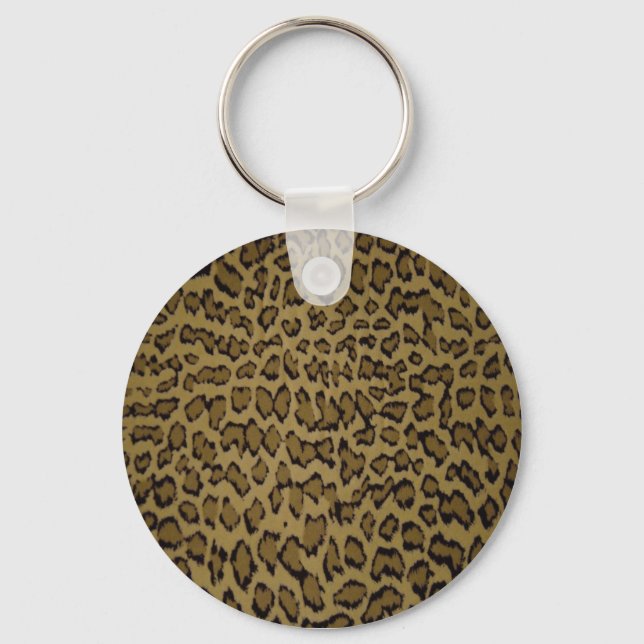 CHAVEIRO IMPRESSÃO DE LEOPARDO ANIMAL (Frente)