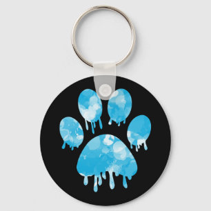 Chaveiro Impressão de Paw