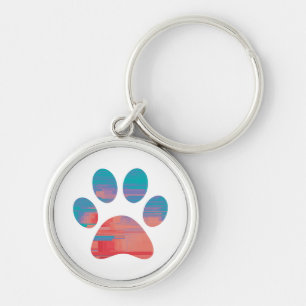 Chaveiro Impressão de Paw