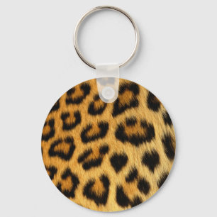 Chaveiro Impressão de peles de leopardo