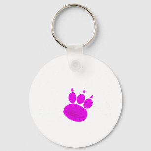 Chaveiro Impressão de Pet Sitting Services Paw