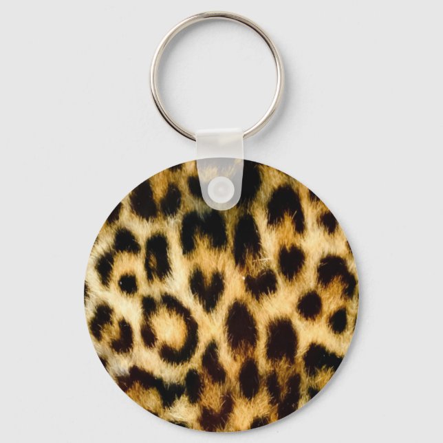 Chaveiro Impressão Leopardo (Frente)