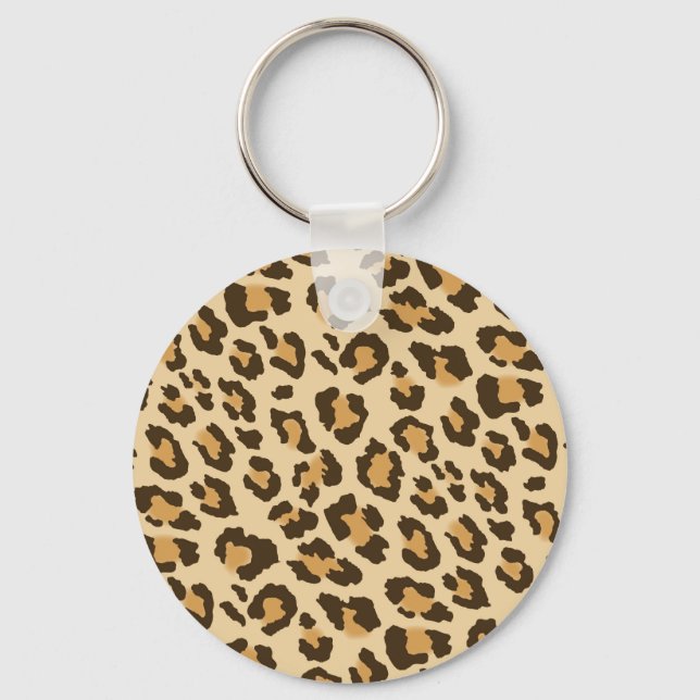 Chaveiro Impressão Leopardo (Frente)