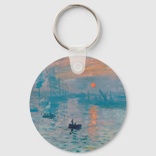 Chaveiro Impressão Sunrise Claude Monet