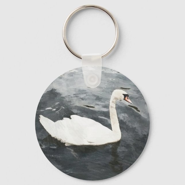 Chaveiro Impressionista Swan (Frente)