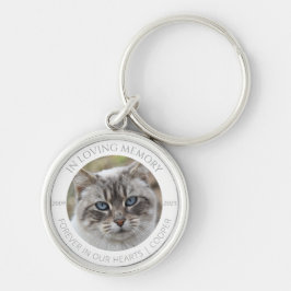 Chaveiro In Loving Memory Custom Pet Photo & Name Keychain