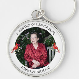 Chaveiro In Memory of | Cardinal Memorial Keepsake