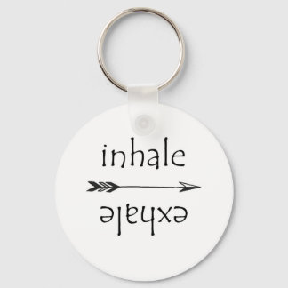Chaveiro Inalar Exalar Respirar Meditação de Yoga