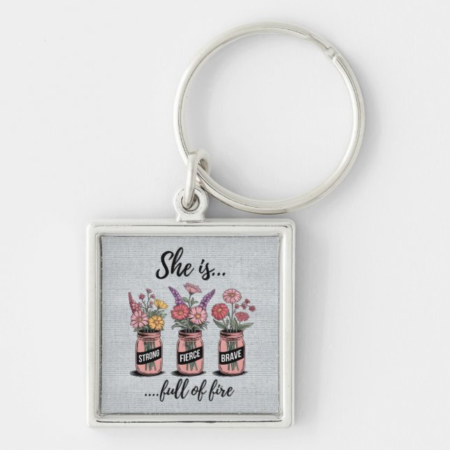 Chaveiro Incentivo/Cotações Inspiracionais (Frente)