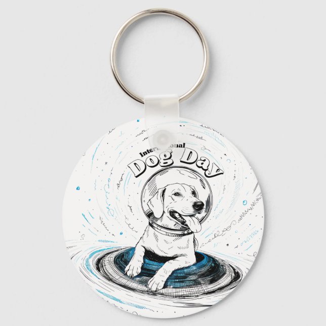 Chaveiro Inclusão Espaço Canino Design (Frente)