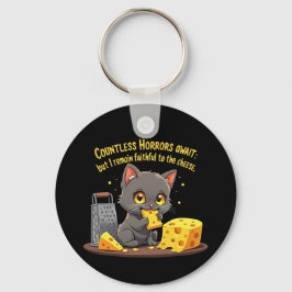 Chaveiro Incontáveis Horrores Esperam, Mas Eu Permaneço Fie