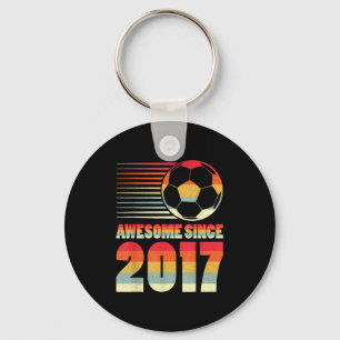 Chaveiro Incrível Desde 2017 Presentes Vintage de Futebol P