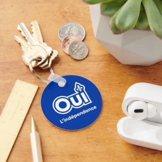 Chaveiro Indépendance du Québec OUI