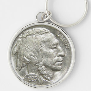 CHAVEIRO INDIAN HEAD NICKEL