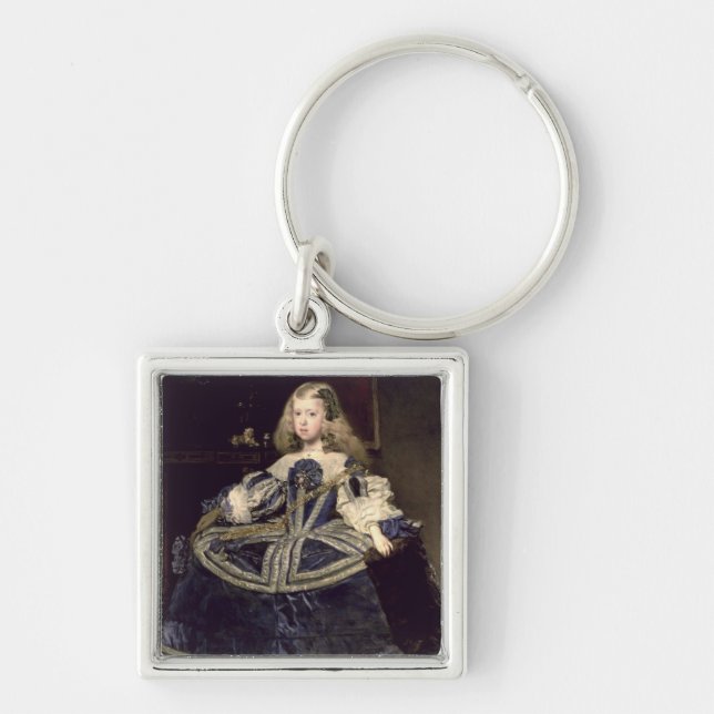 Chaveiro Infanta Margarita no azul, 1659 (Frente)