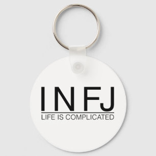 Chaveiro INFJ Life é complicado