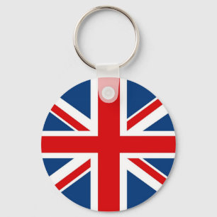 Chaveiro Inglaterra Union Jack/chaveiro britânico da