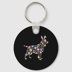 Chaveiro Inglês Springer Spaniel Bunny Easter Páscoa D