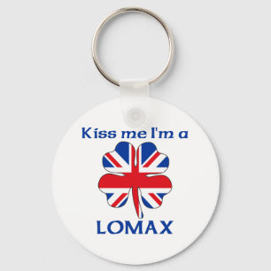 Chaveiro Ingleses personalizados beijam-me que eu sou Lomax