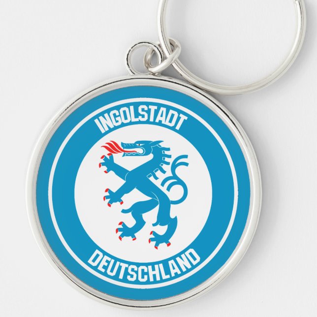 Chaveiro Ingolstadt Round Emblem (Frente)