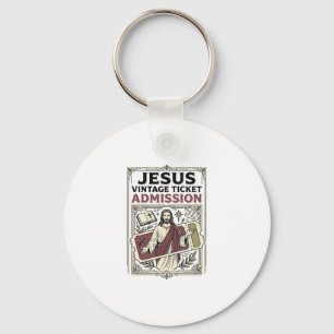 Chaveiro Ingresso Jesus Vintage Admissão Jesus Vintage Tick