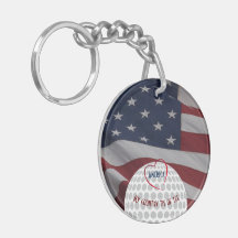 Iniciais de presente de Golfer