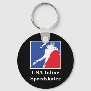 Chaveiro Inline do Speedskater dos EUA