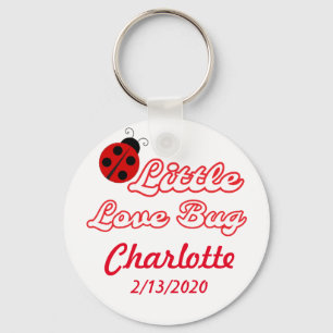 Chaveiro Inseto de Amor Personalizado Ladybug