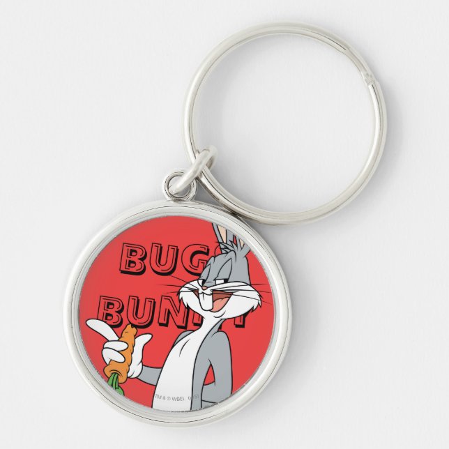 Chaveiro INSETOS BUNNY™ Com Cenoura (Frente)