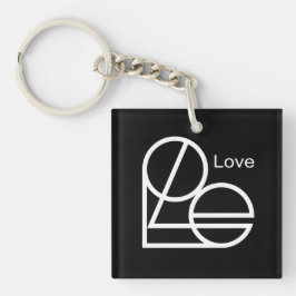 Chaveiro insígnia do "Amor" 