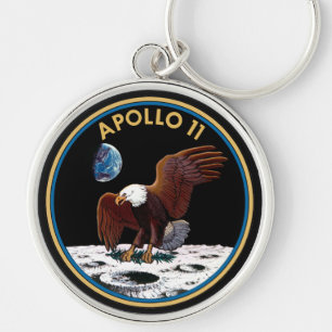 Chaveiro insígnia do Apollo 11