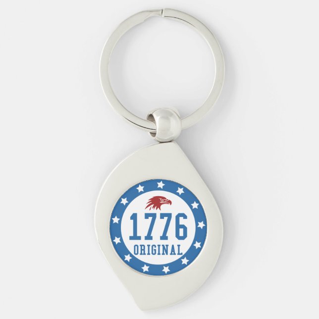 Chaveiro Insígnia Original de 4 de Julho de 1776 (Frente)