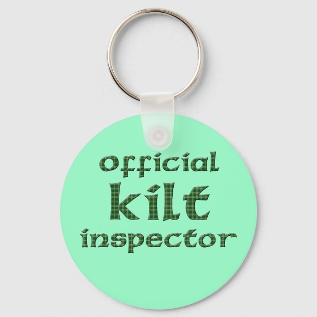 Chaveiro Inspetor oficial do Kilt (Frente)